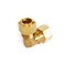 Homeplus+ ATC 3/8 in. Compression X 3/8 in. D Compression Yellow Brass 90 Degree Elbow 6JC121010711014 - alternate 2